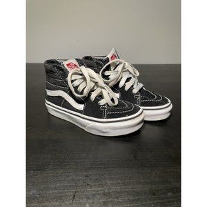 Vans Shoes Old Skool Kids Size 11 Black High Top Suede